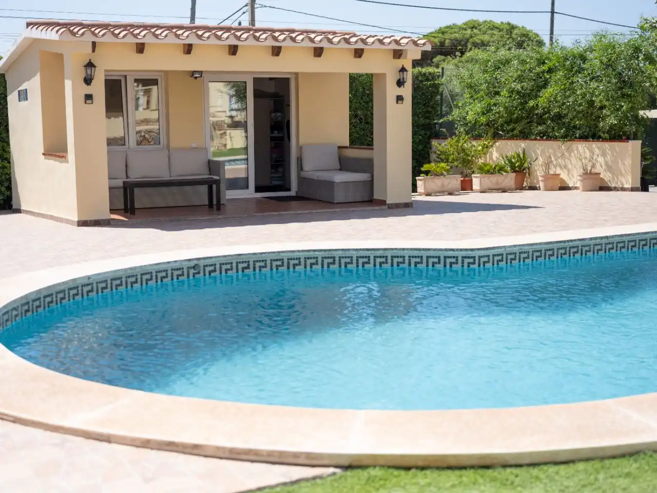 Piscina de Casa o chalet en venta en Sant Lluís con Aire acondicionado, Terraza y Piscina