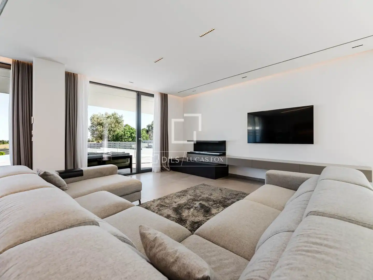Sala de estar de Casa o chalet en venta en Náquera con Aire acondicionado, Calefacción y Jardín privado
