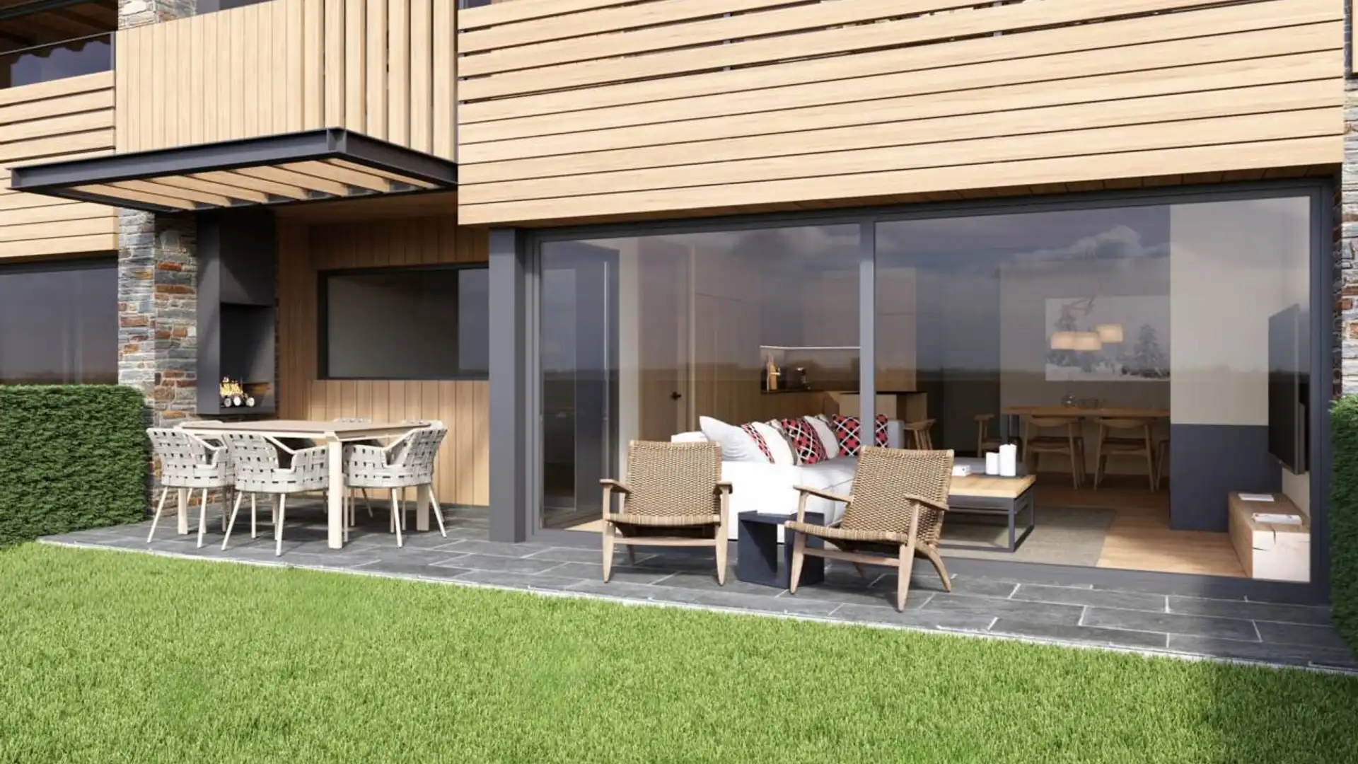 Terrassa de Pis en venda en Puigcerdà amb Calefacció, Jardí privat i Piscina comunitària