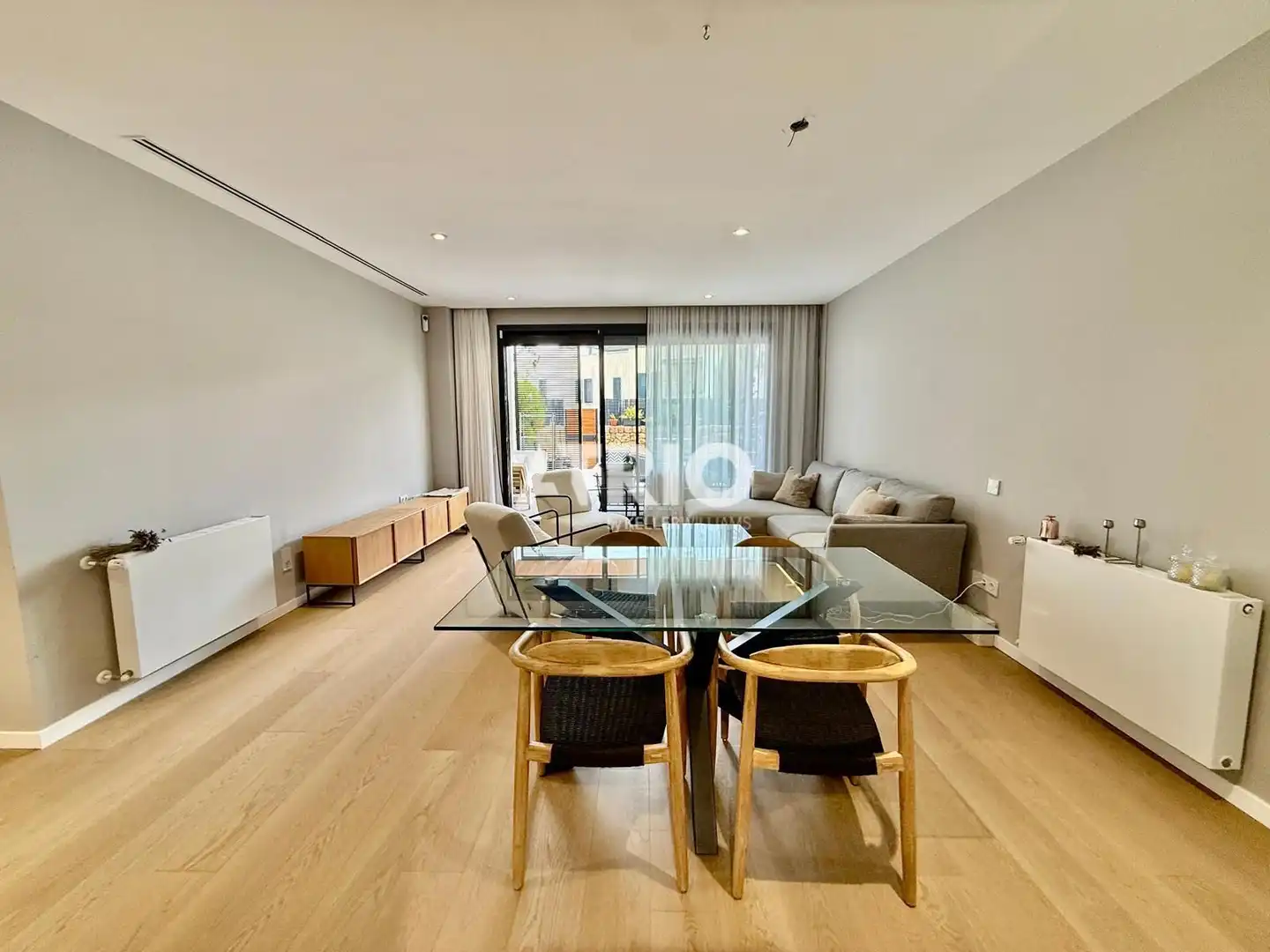 Sala de estar de Piso de alquiler en  Palma de Mallorca con Aire acondicionado, Jardín privado y Trastero