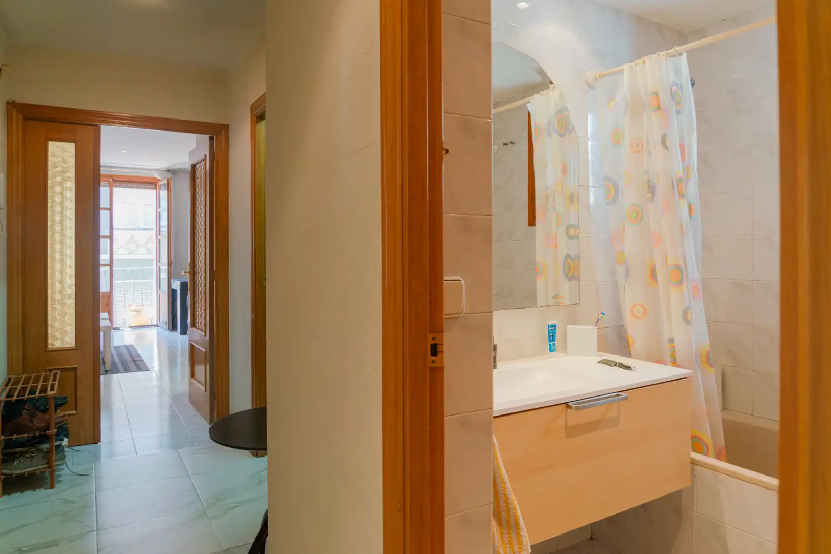 Bathroom of Flat for sale in Zaragoza  with Heating, Furnished and Oven