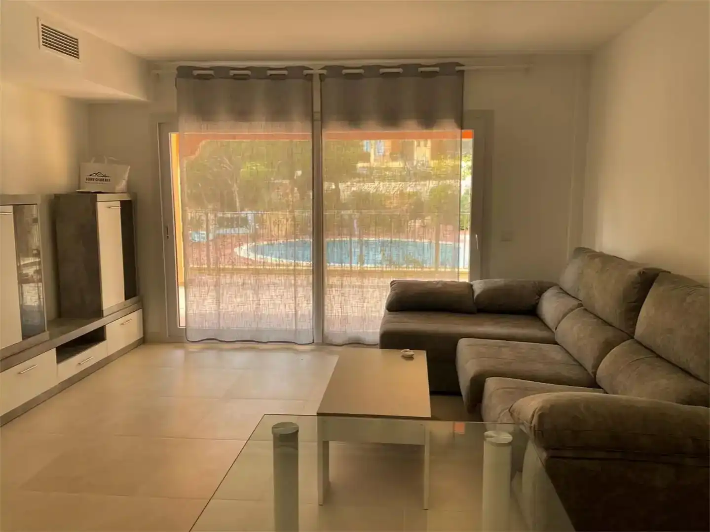 Wohnzimmer von Wohnung zum Verkauf in Andratx mit Klimaanlage und Schwimmbad