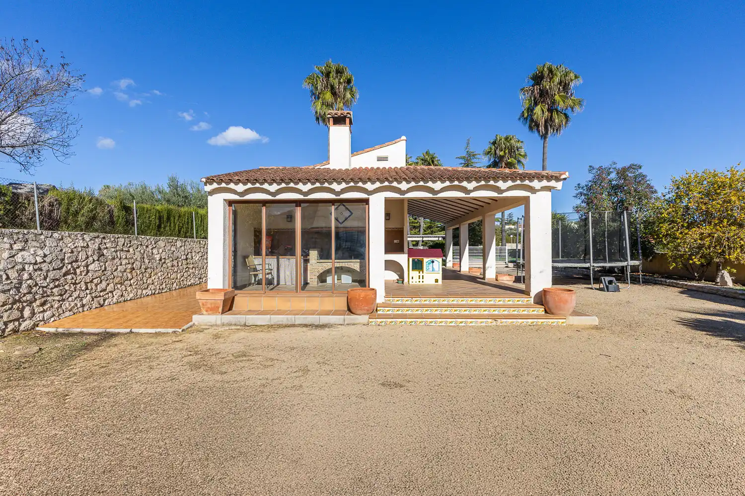 Exterior view of Houses for sale in Ontinyent  with Air Conditioner, Heating and Private garden