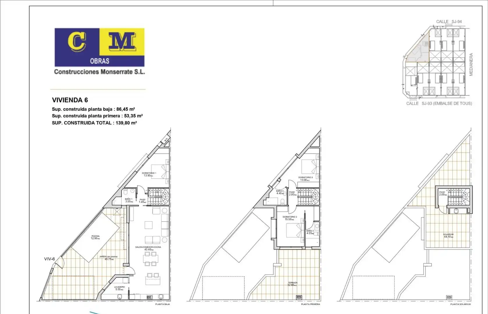 Triplex avec piscine à vendre à Avenida Avenida Academia General del Aire N-332 1, imagen 14