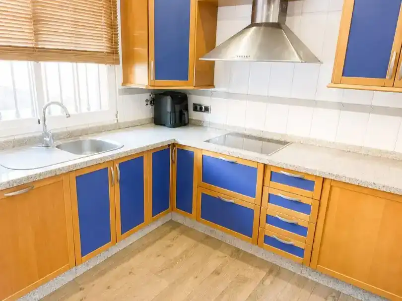 Cocina de Casa o chalet en venta en Benalmádena con Aire acondicionado, Piscina y Balcón