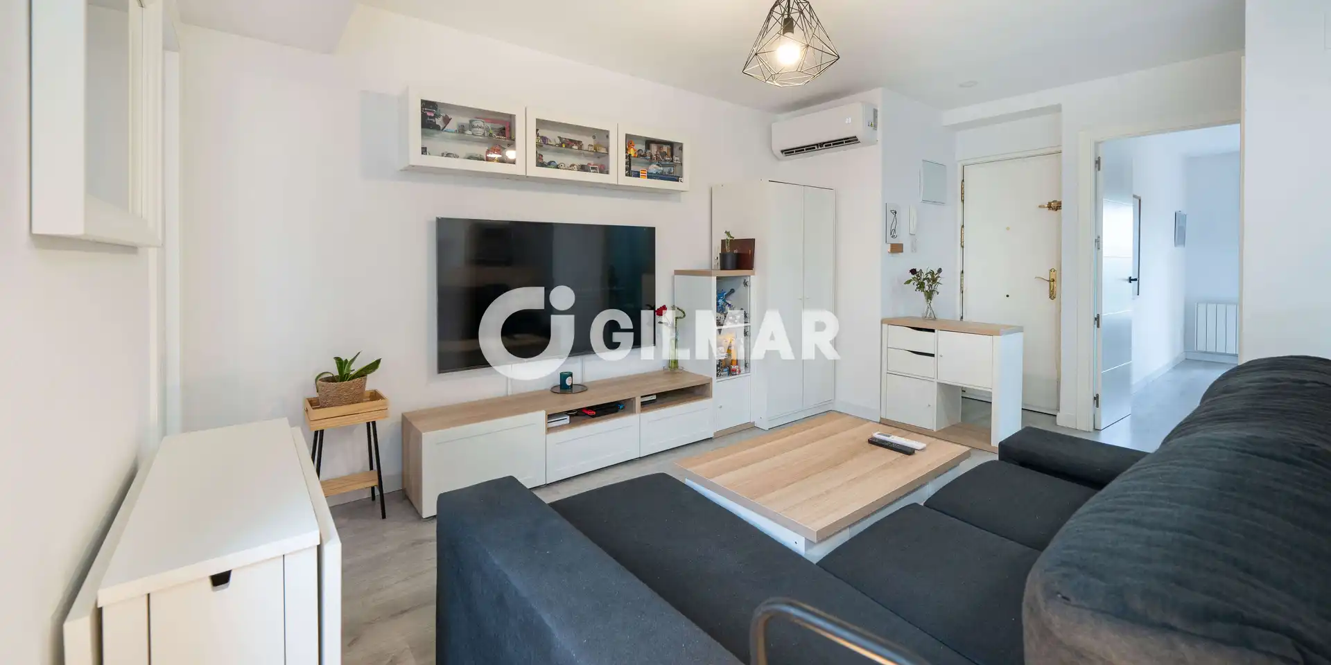 Living room of Flat for sale in Ciudad Lineal