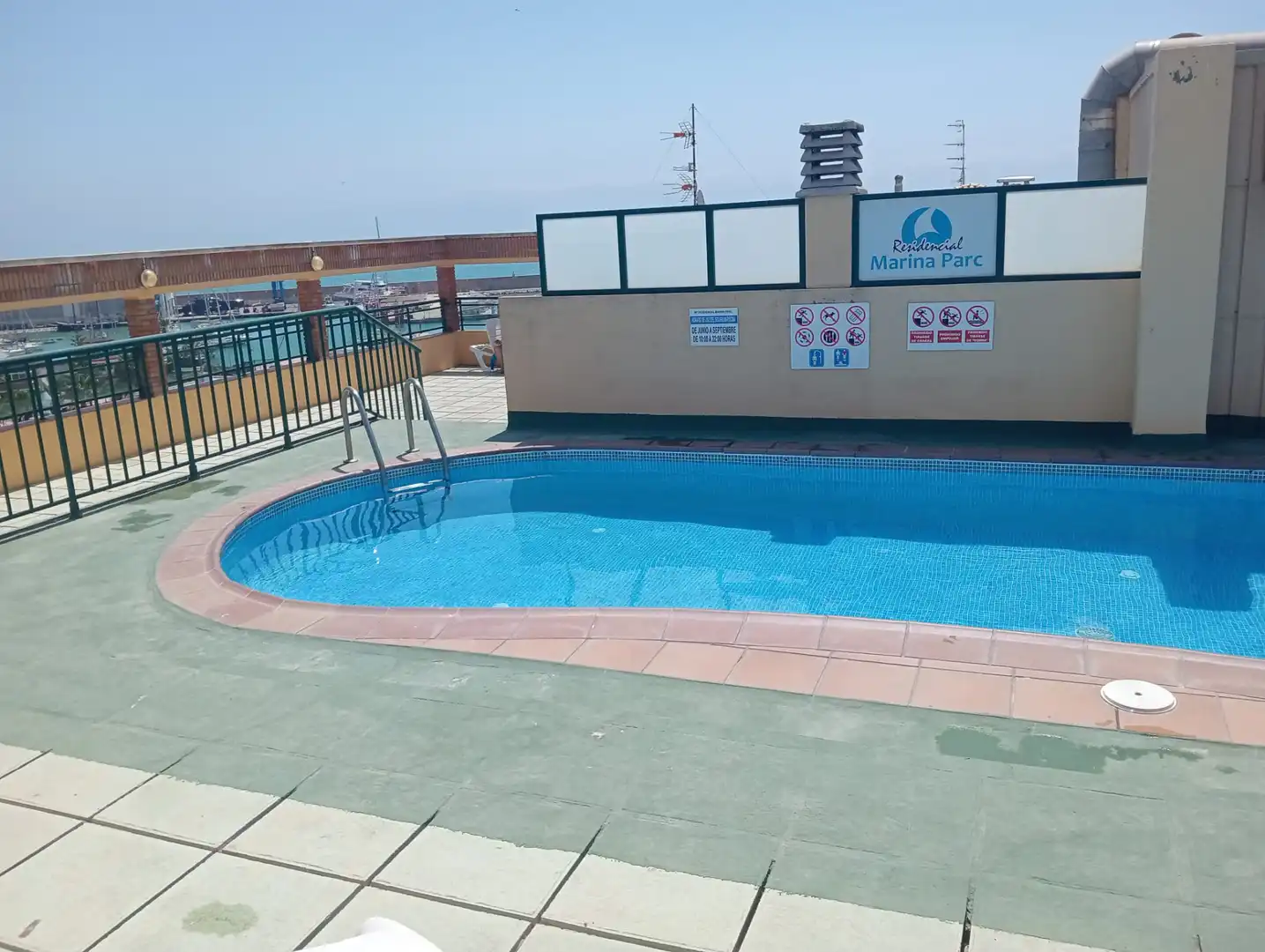 Piscina de Piso de alquiler en Benicarló con Aire acondicionado, Terraza y Piscina
