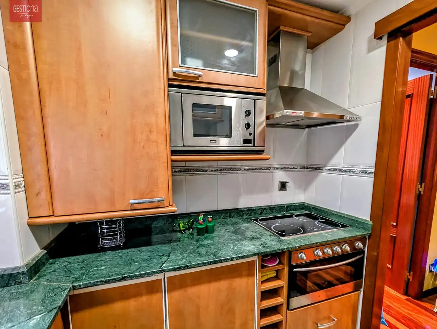 Kitchen of Flat for sale in Santander  with Heating
