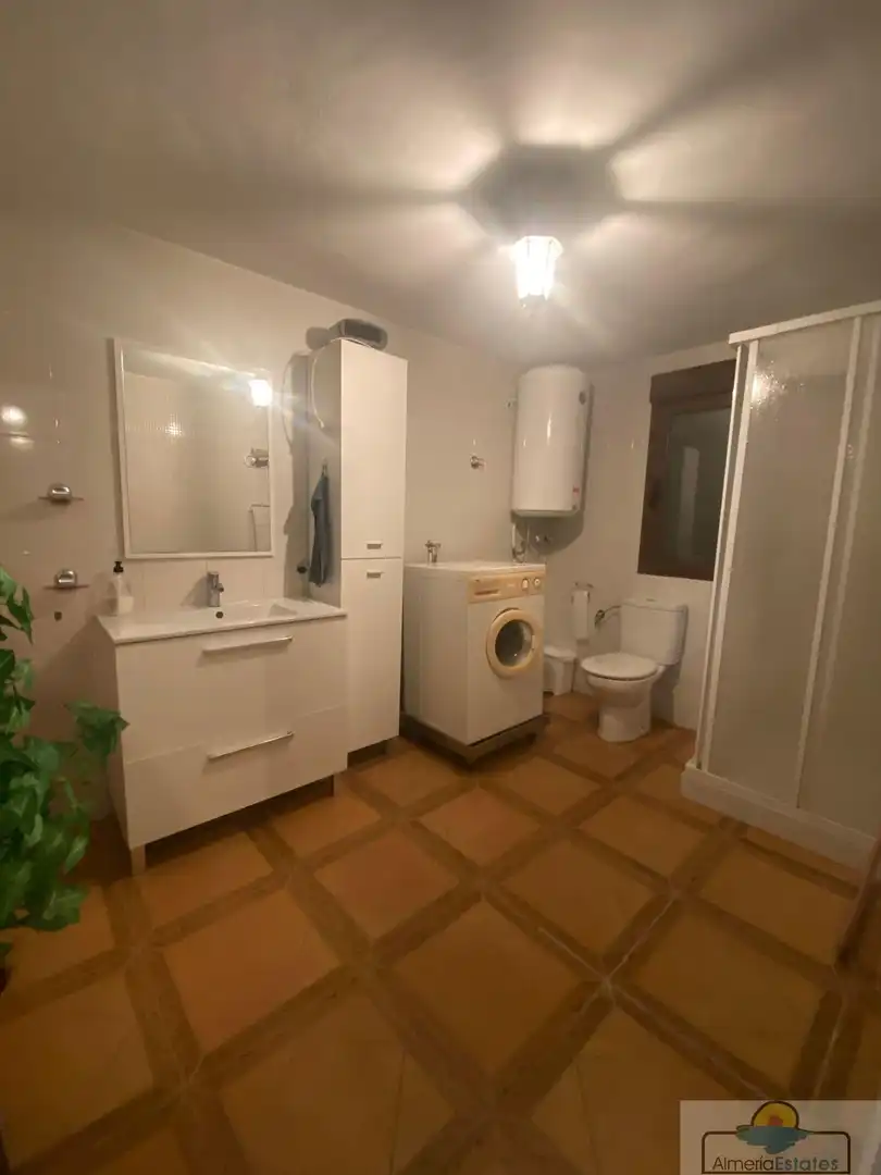 Baño de Finca rústica de alquiler en Vélez-Rubio