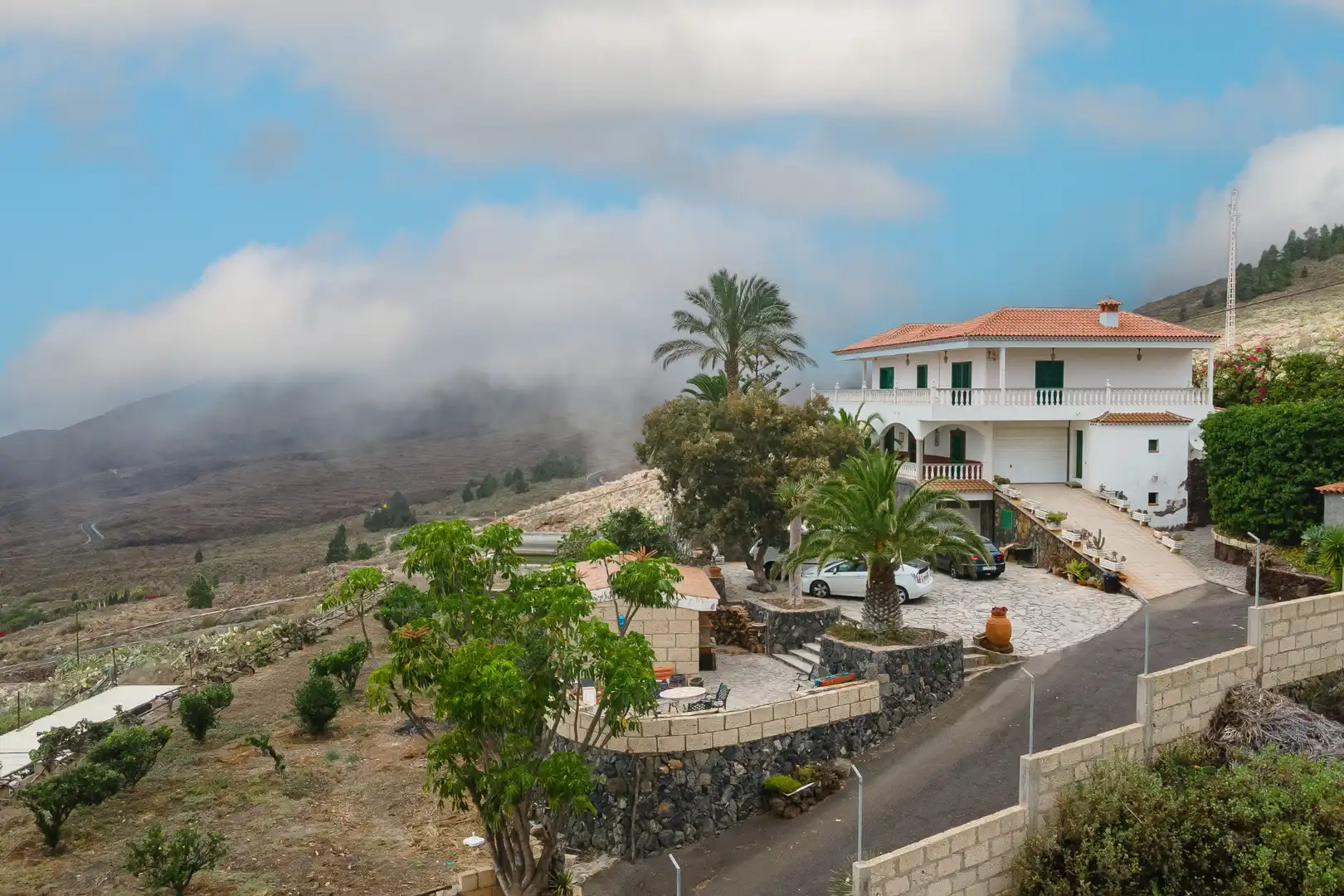 Vista exterior de Finca rústica en venta en Arona con Aire acondicionado, Terraza y Trastero