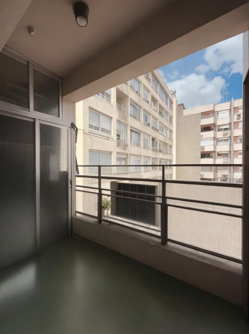 Balcony of Flat for sale in  Madrid Capital  with Air Conditioner, Heating and Internet