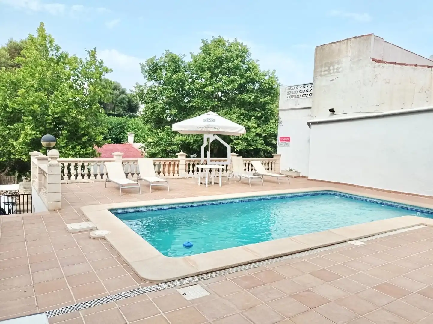 Piscina de Casa o xalet en venda en Ciutadella de Menorca amb Jardí privat, Terrassa i Piscina