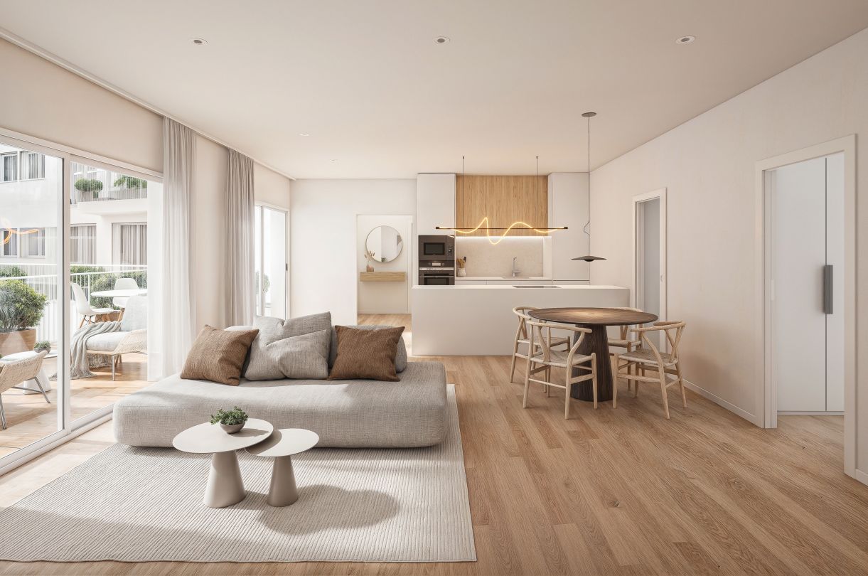 Living room of Flat for sale in Castell-Platja d'Aro  with Air Conditioner, Heating and Terrace