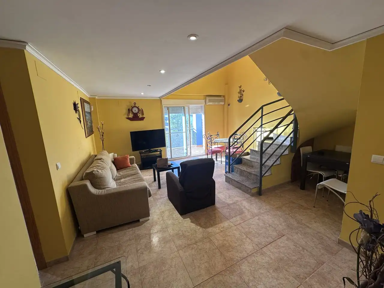 Living room of Attic for rent in Canet d'En Berenguer