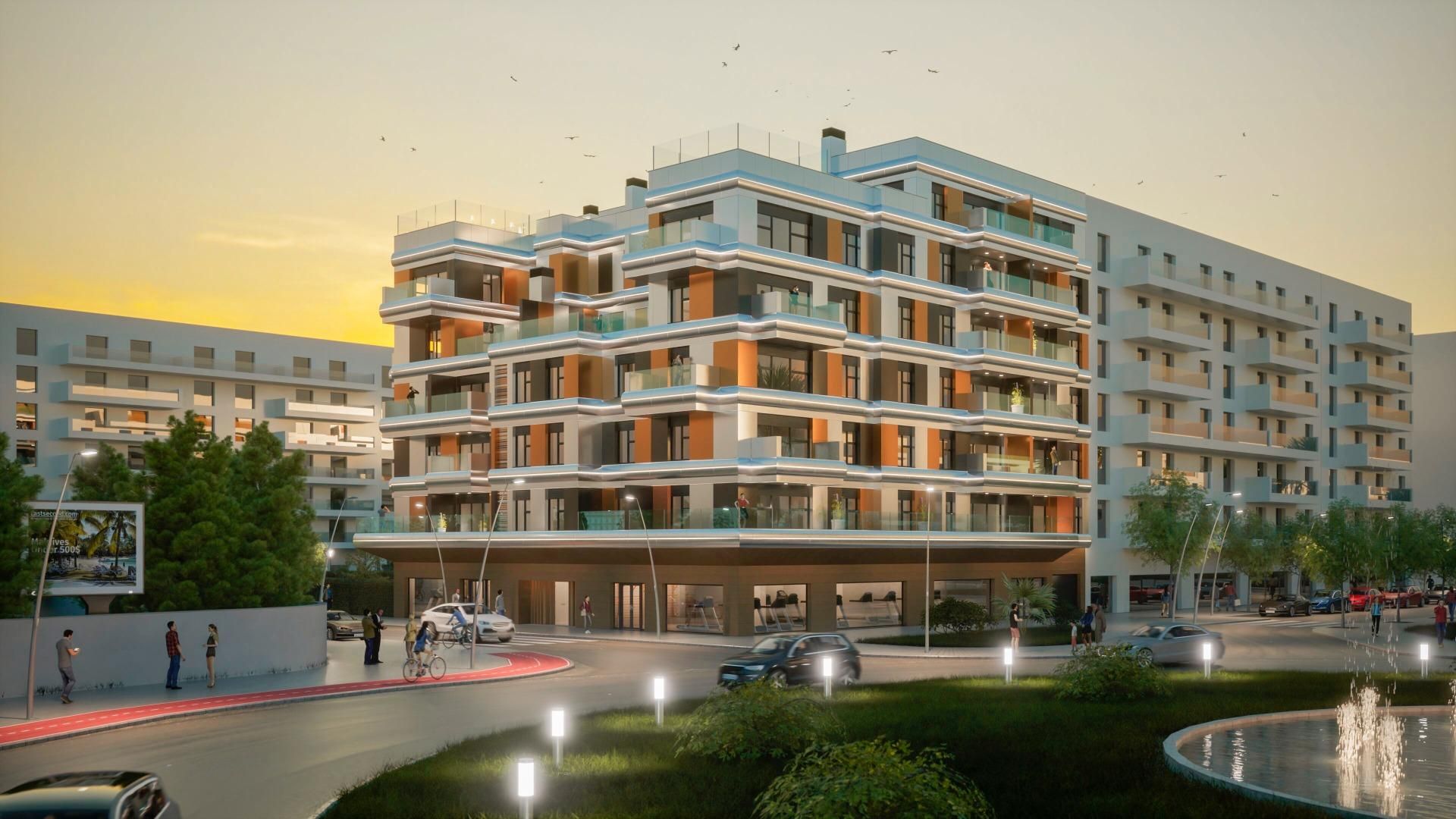 Vista exterior de Apartament en venda en Badajoz Capital amb Aire condicionat, Calefacció i Jardí privat