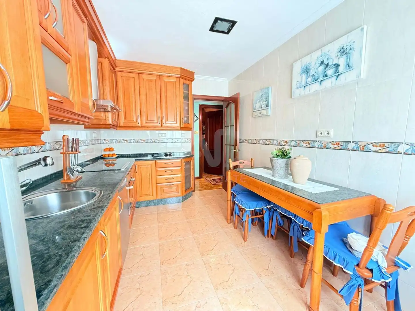 Kitchen of Flat for sale in Gijón   with Heating