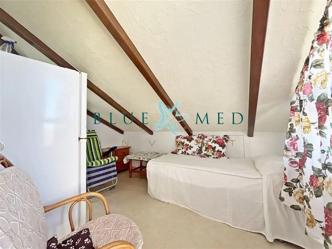 Dormitori de Apartament en venda en Mazarrón amb Aire condicionat, Terrassa i Moblat