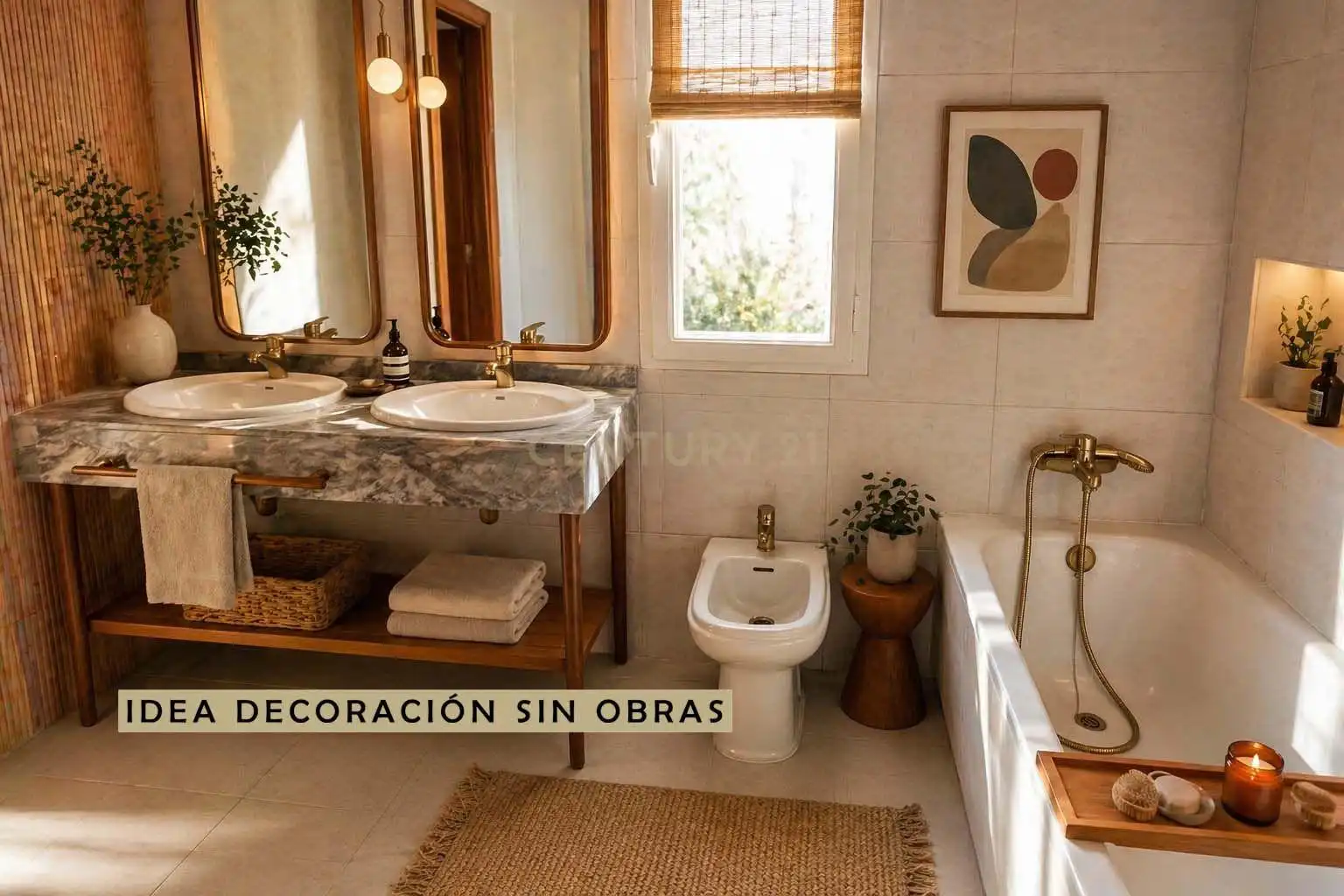 Badezimmer von Maisonette zum Verkauf in Badajoz mit Klimaanlage, Abstellraum und Waschmaschine