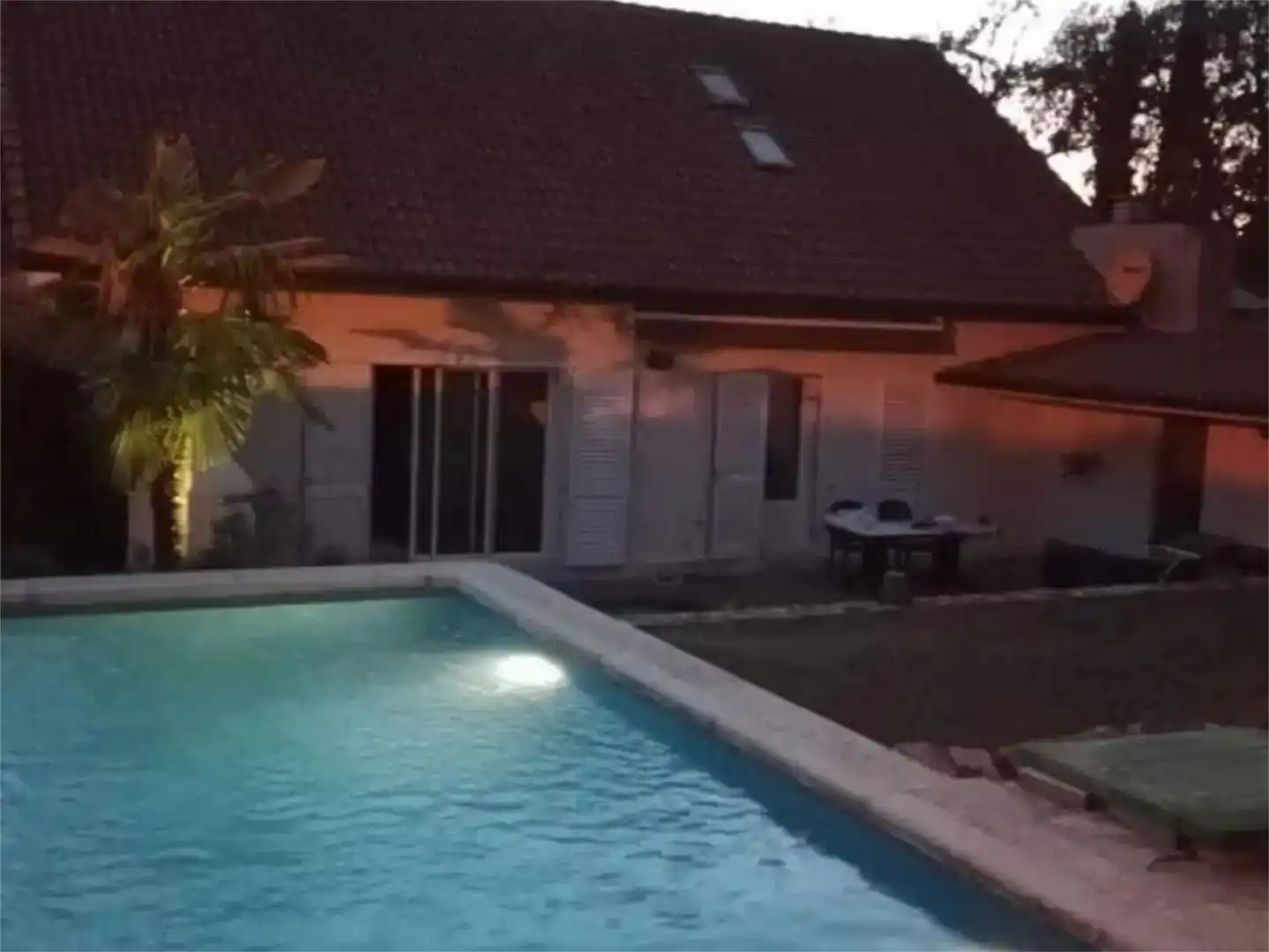Piscina de Casa o xalet de lloguer en Llagostera amb Aire condicionat, Jardí privat i Parquet