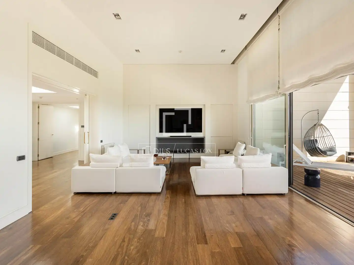Sala de estar de Casa o chalet en venta en Sarrià - Sant Gervasi