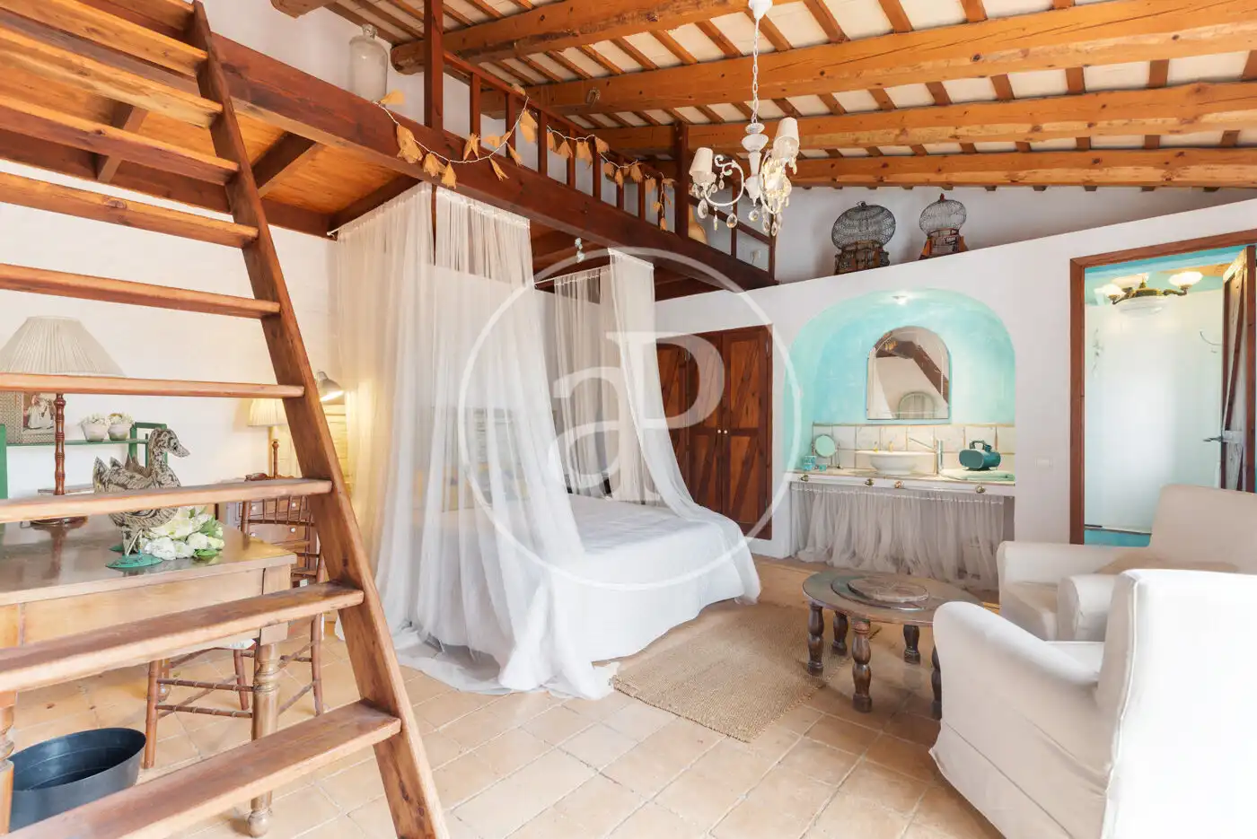 Habitación de Casa o chalet en venta en Sant Pere de Ribes con Calefacción, Jardín privado y Terraza