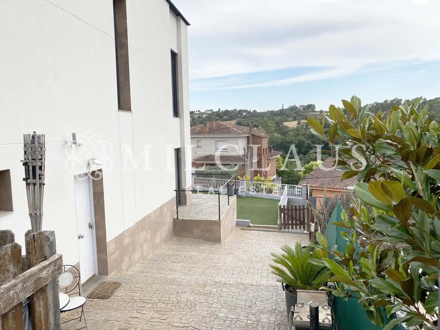 Außenansicht von Haus oder Chalet zum Verkauf in Lliçà d'Amunt mit Klimaanlage, Heizung und Privatgarten