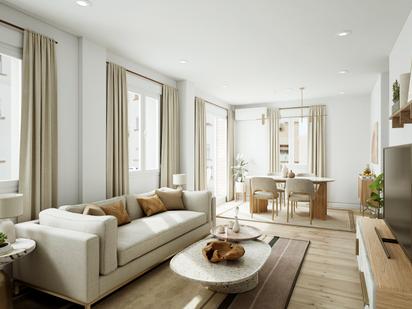 Living room of Flat for sale in  Madrid Capital  with Terrace