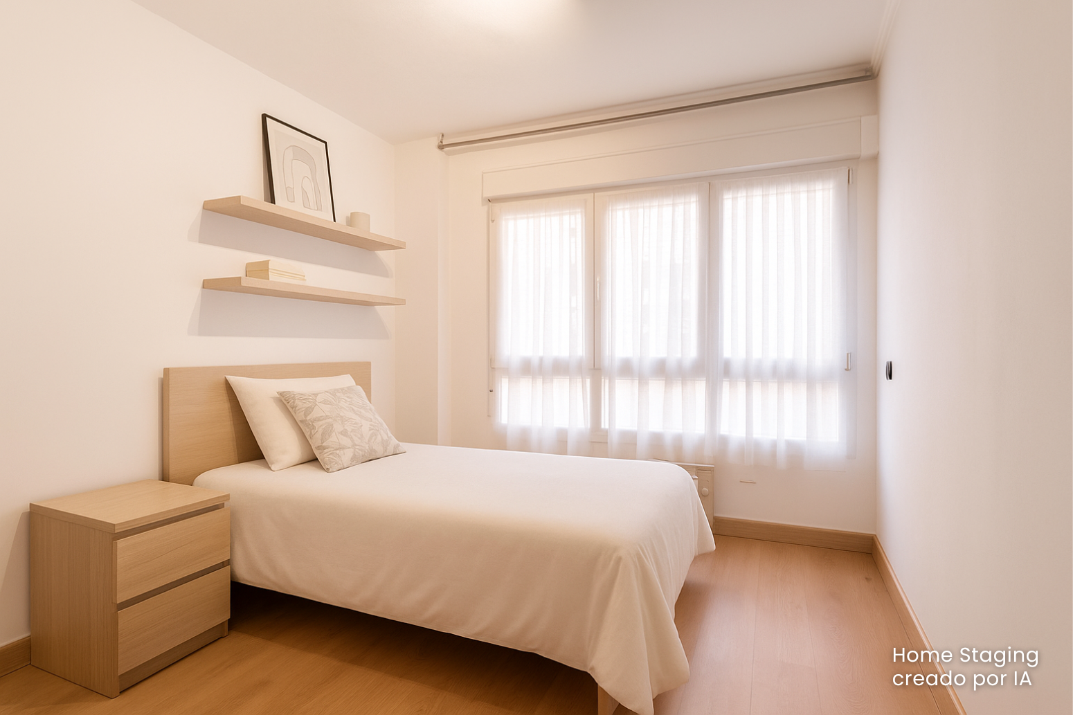 Bedroom of Flat for sale in Gijón   with Heating and Parquet flooring