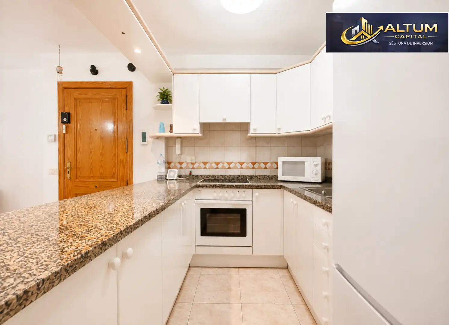 Kitchen of Flat for sale in Arona  with Storage room, Furnished and Washing machine