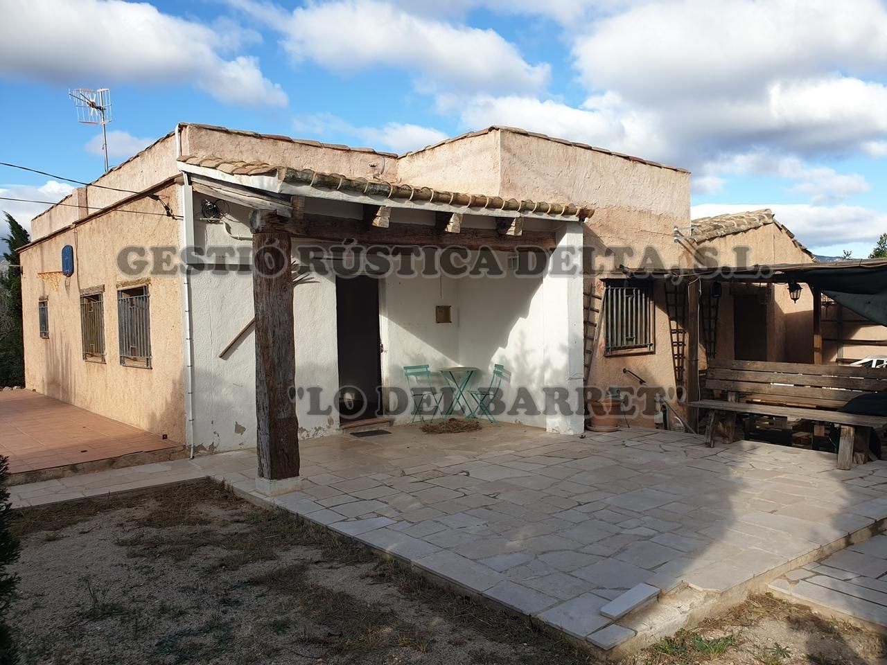 Vista exterior de Finca rústica en venda en Tortosa amb Aire condicionat, Calefacció i Jardí privat