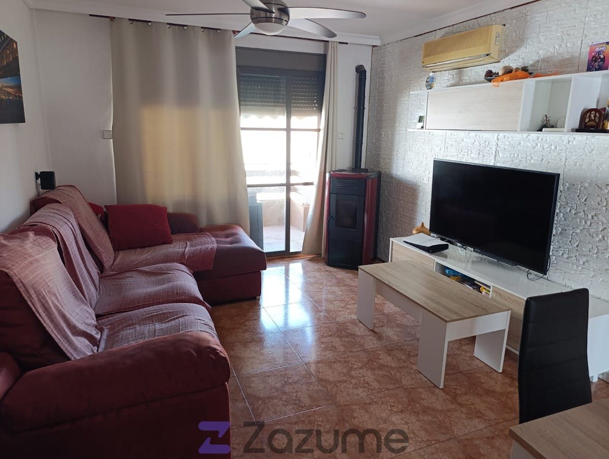 Living room of Flat to rent in Montroi / Montroy  with Air Conditioner, Heating and Terrace