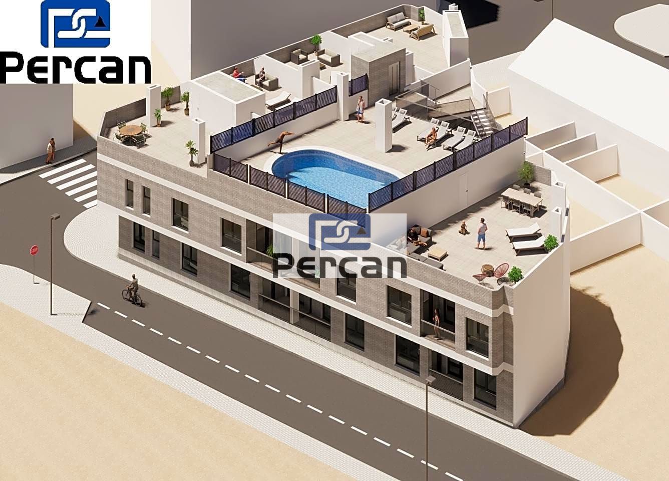Vista exterior de Pis en venda en El Campello amb Aire condicionat, Balcó i Piscina comunitària