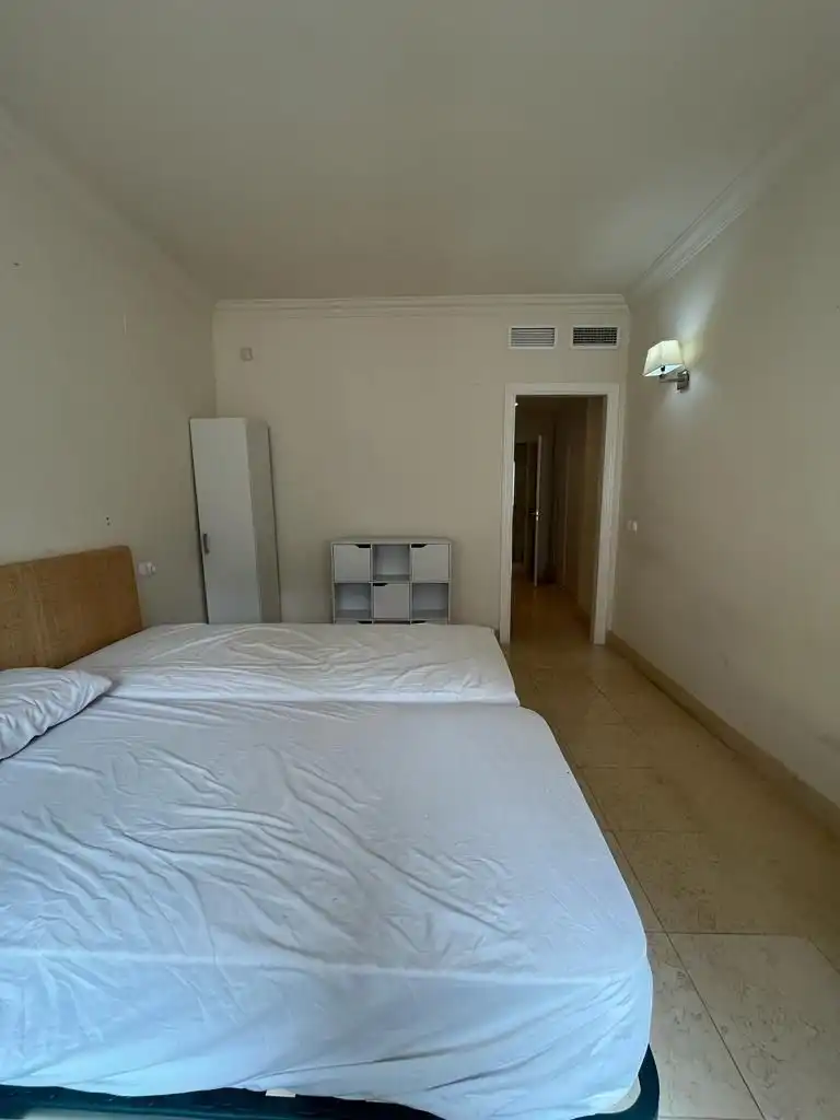 Bedroom of Flat for rent in Marbella  with Air Conditioner, Terrace and Swimming Pool