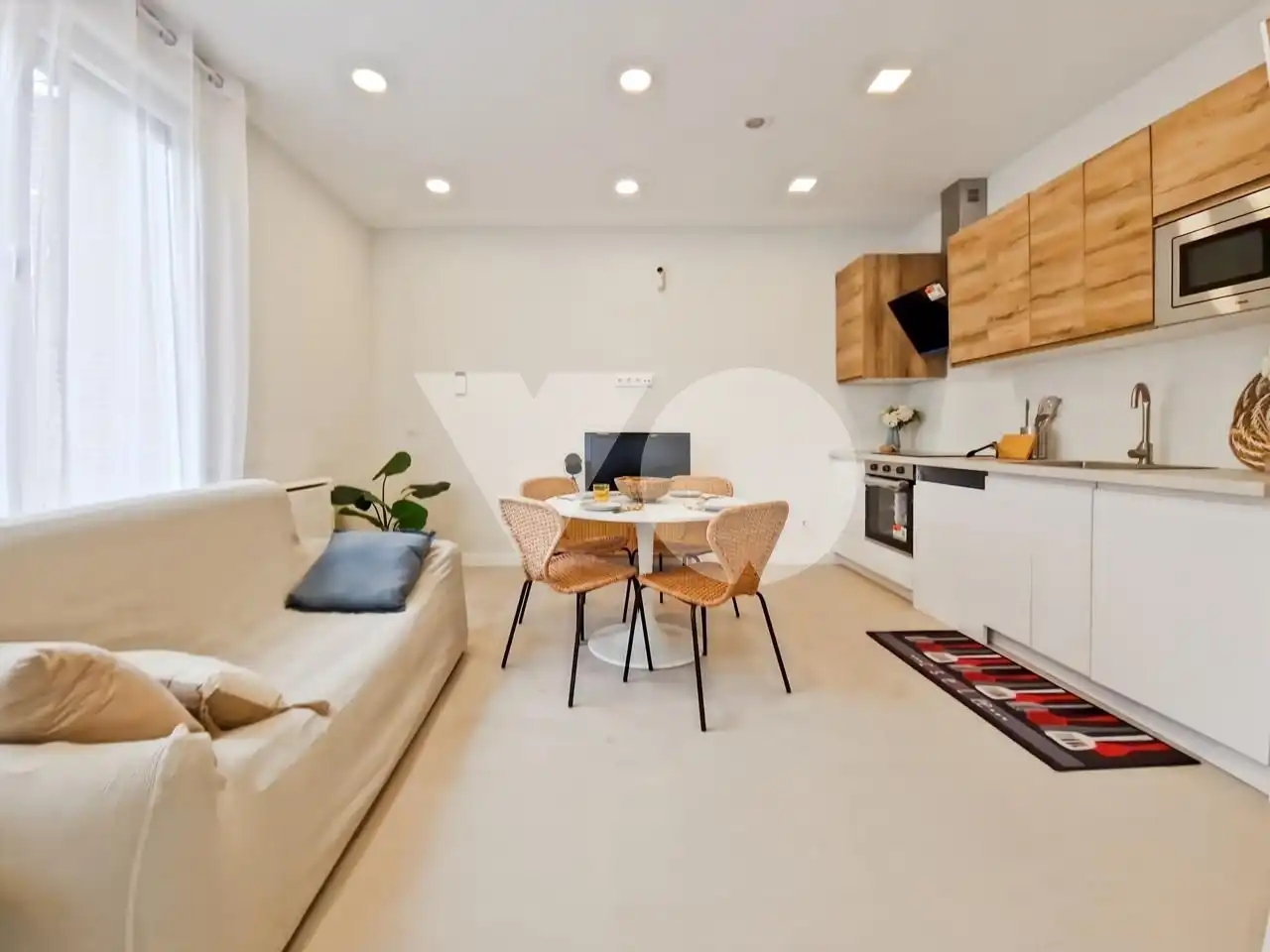 Sala d'estar de Apartament en venda en Madrid amb Aire condicionat i Calefacció