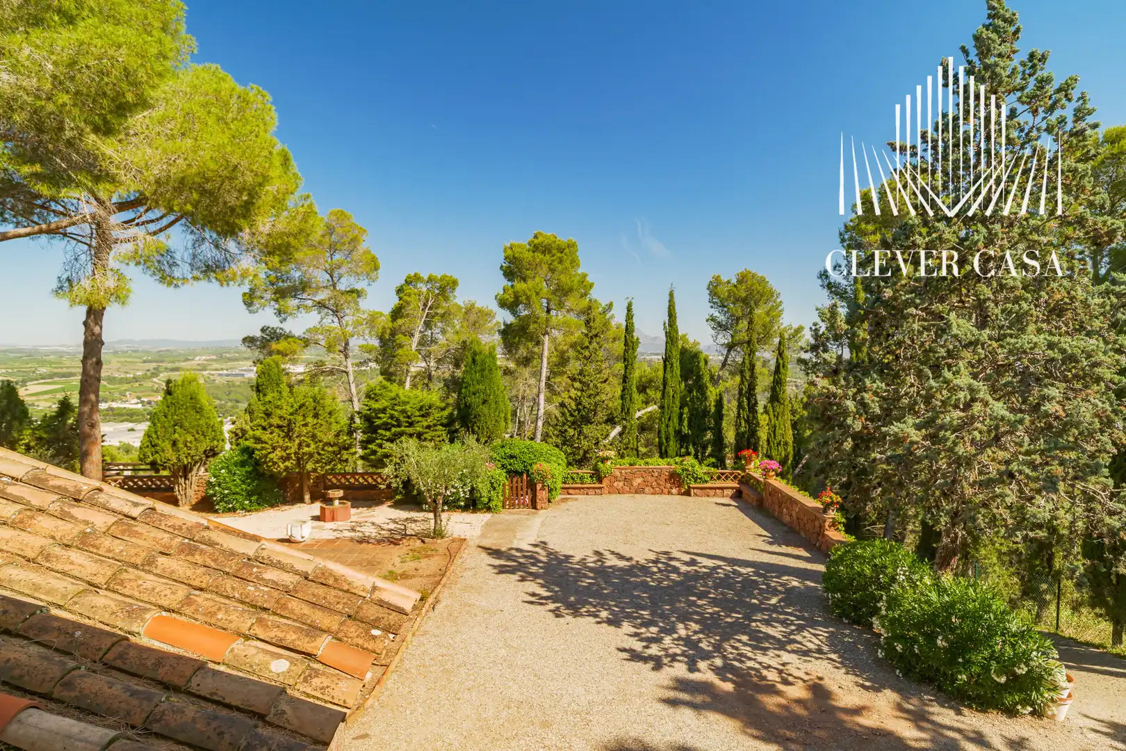 Jardín de Casa o chalet en venta en Castellví de Rosanes con Aire acondicionado, Calefacción y Jardín privado
