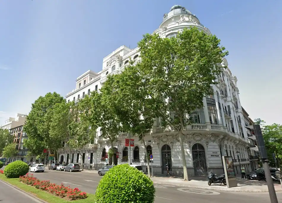 Exterior view of Flat for sale in Madrid  with Heating and Balcony