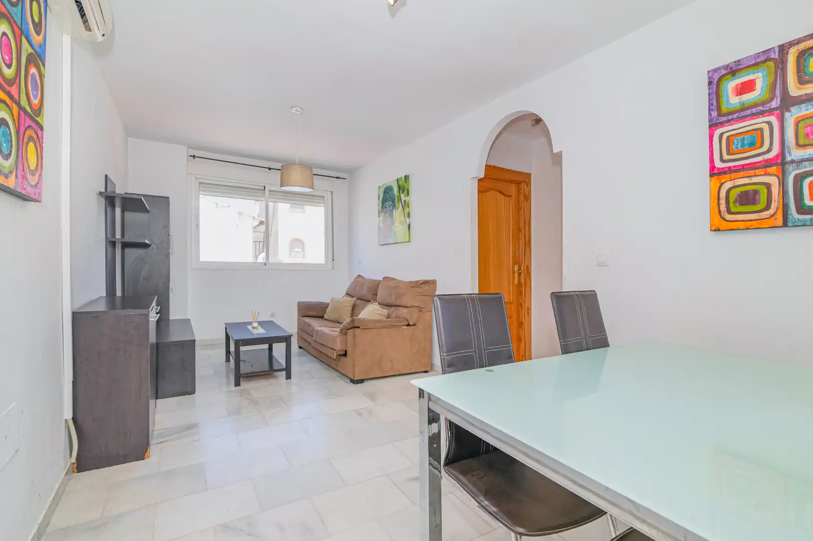 Wohnzimmer von Wohnung zum Verkauf in Las Gabias mit Abstellraum, Möbliert und Waschmaschine