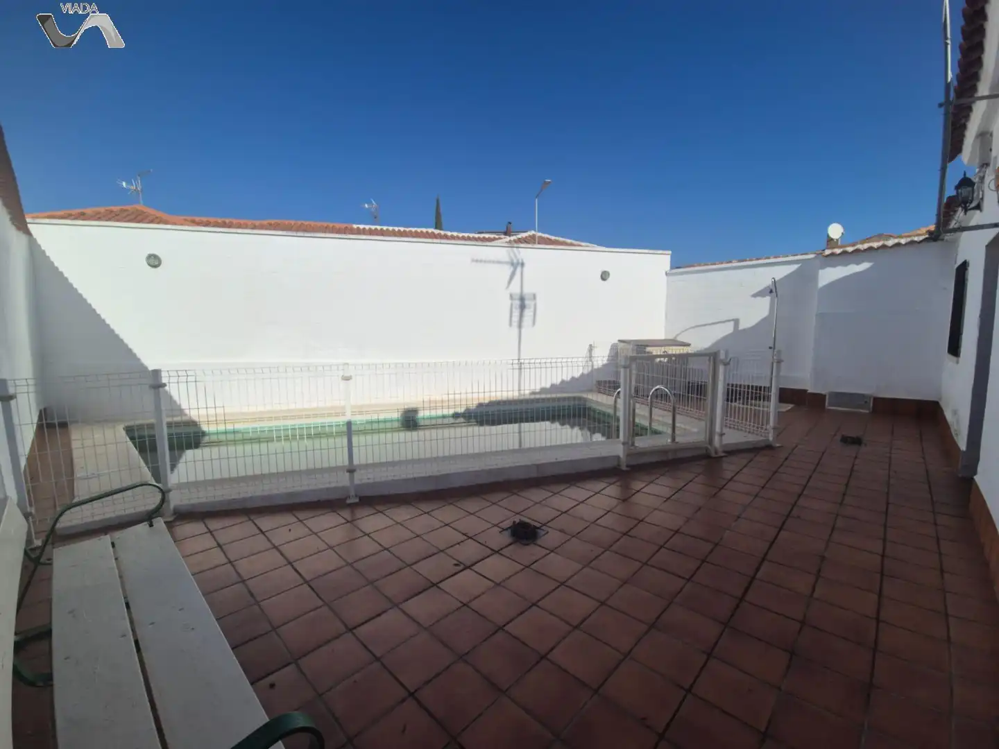Terraza de Casa o chalet en venta en Puertollano con Aire acondicionado, Trastero y Piscina