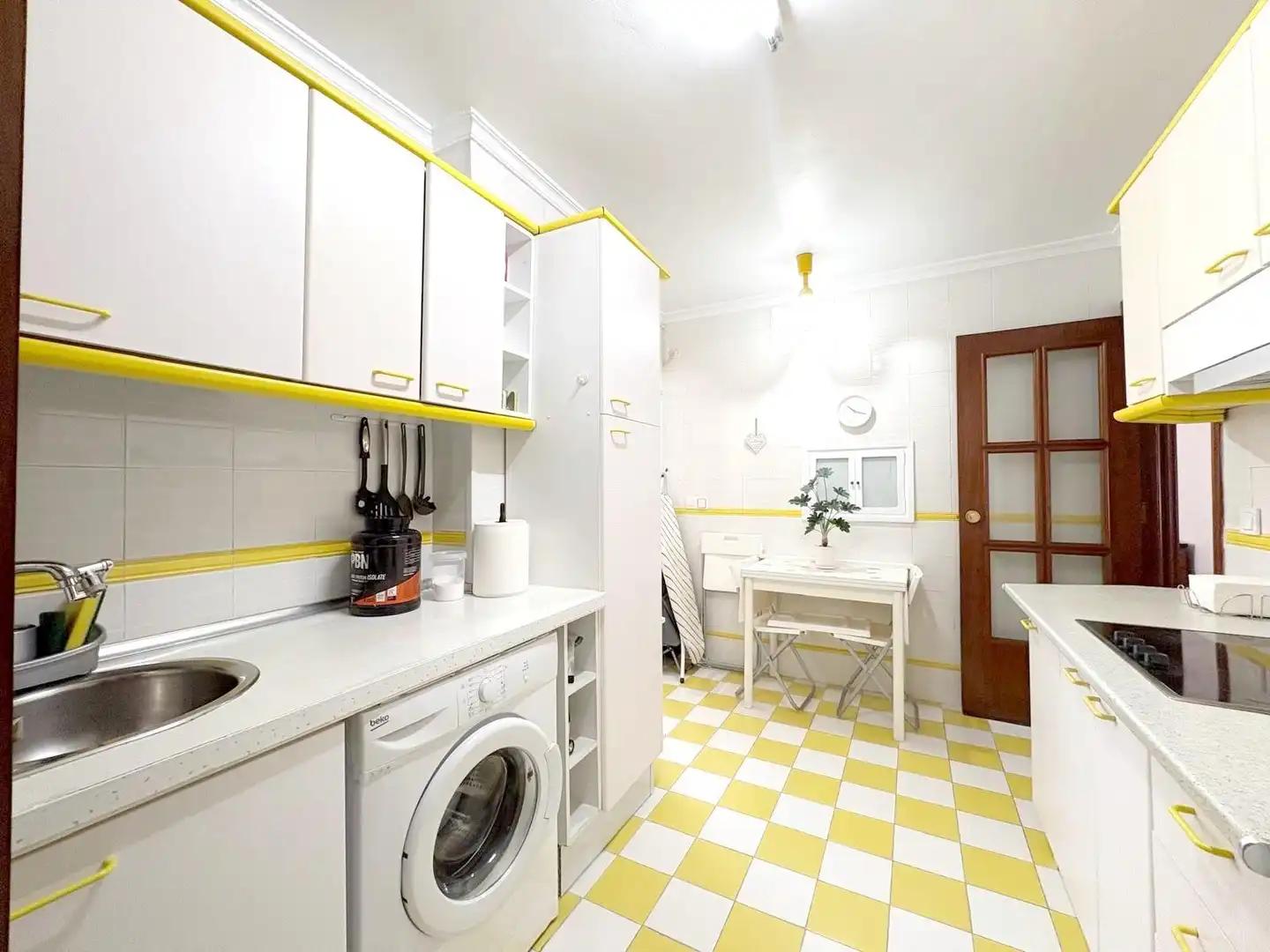 Cocina de Piso en venta en Málaga con Aire acondicionado, Parquet y Terraza