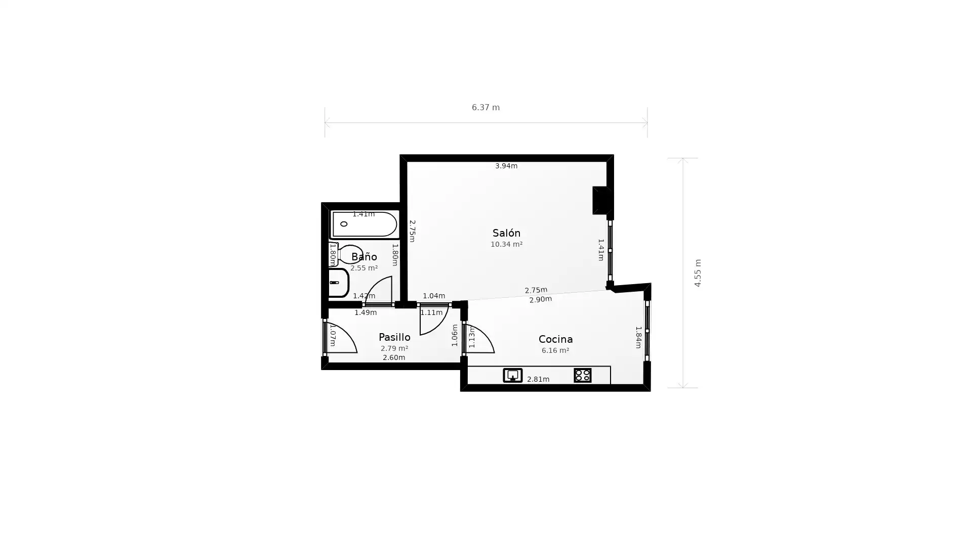 Wohnung zum Verkauf in Oviedo  mit Heizung, Abstellraum und Möbliert
