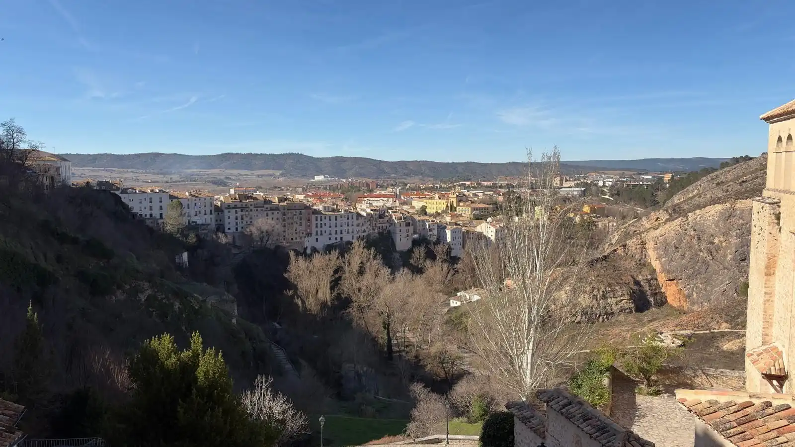 Vista exterior de Pis en venda en Cuenca amb Calefacció i Moblat