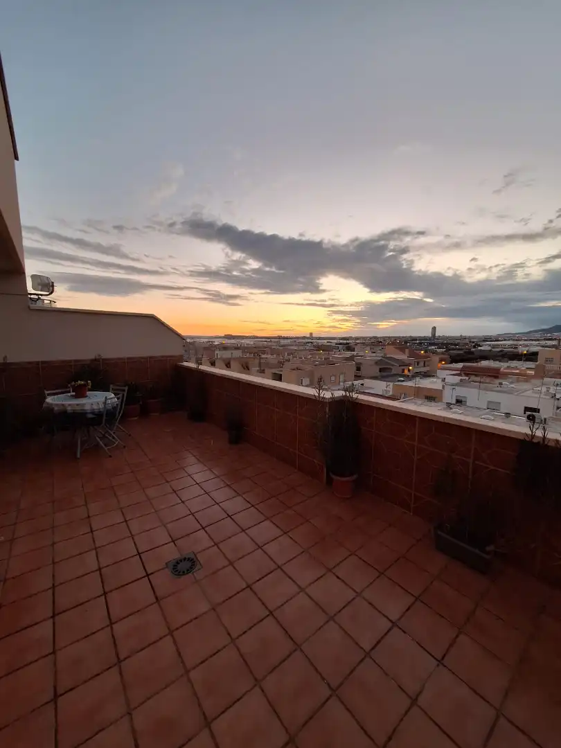 Terrace of Attic for sale in El Ejido  with Air Conditioner, Terrace and Furnished