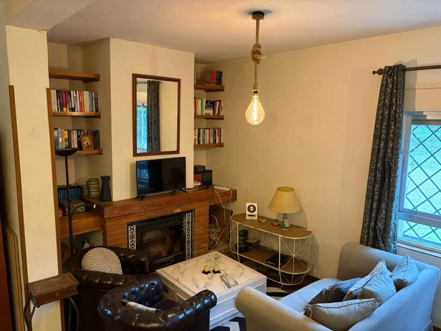 Sala de estar de Casa o chalet en venta en Collado Villalba con Calefacción, Jardín privado y Trastero