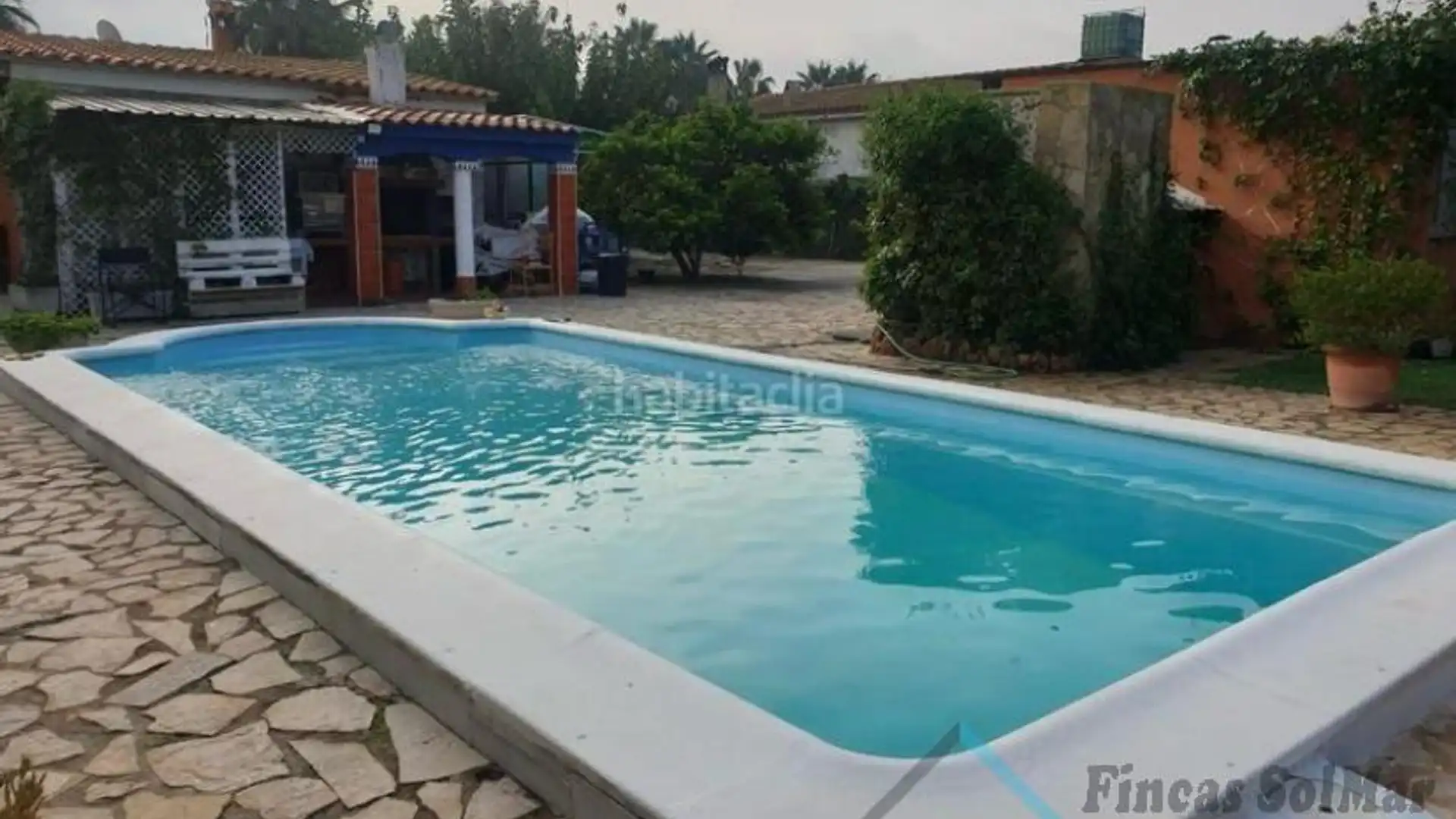 Swimming pool of Houses for sale in Castellón de la Plana / Castelló de la Plana  with Air Conditioner, Heating and Storage room
