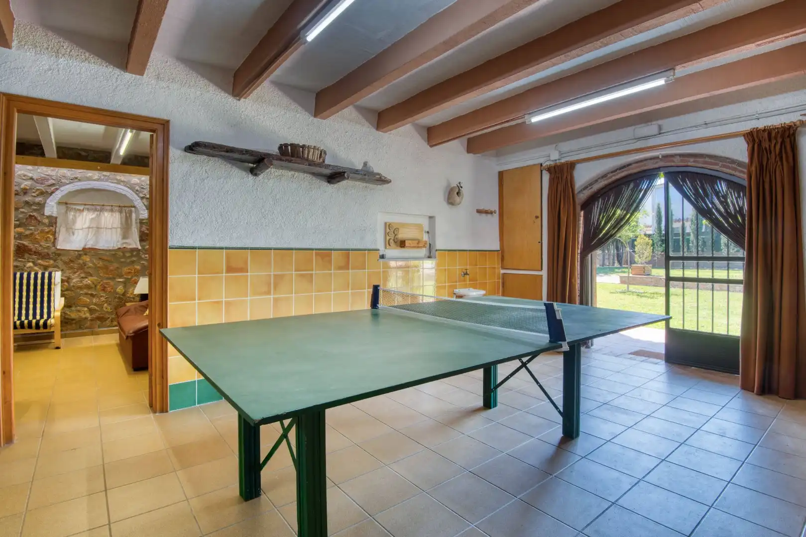 Garten von Country house zum Verkauf in Albons mit Privatgarten, Terrasse und Schwimmbad