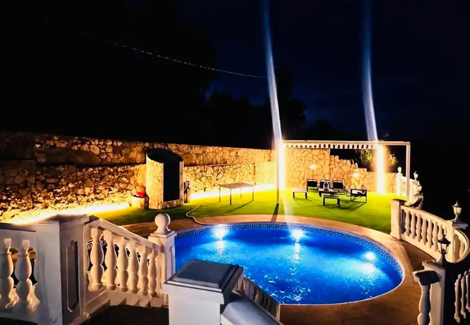 Terrace of Houses for rent in Dénia  with Air Conditioner, Heating and Private garden