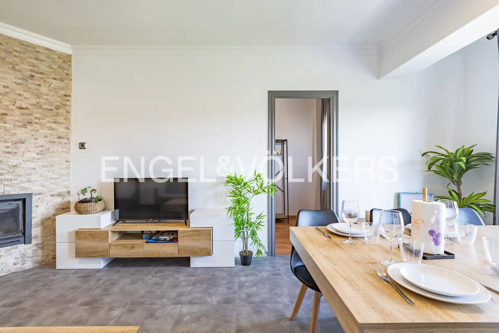 Wohnzimmer von Wohnung zum Verkauf in Navàs mit Heizung