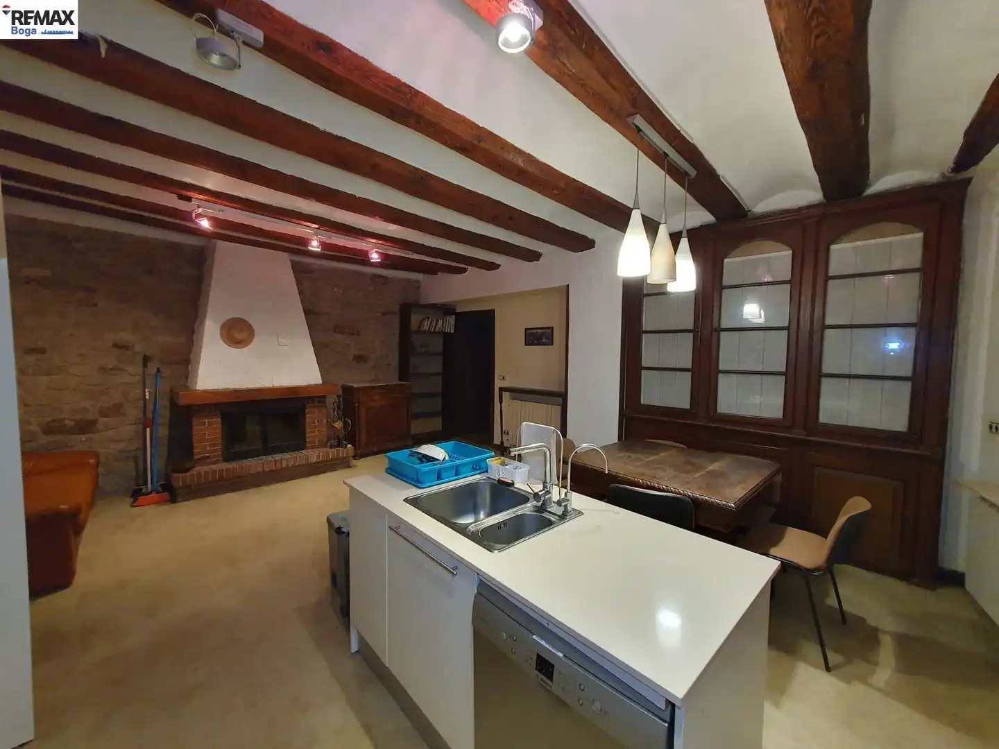 Cuina de Casa o xalet en venda en Cirauqui / Zirauki amb Calefacció, Terrassa i Traster
