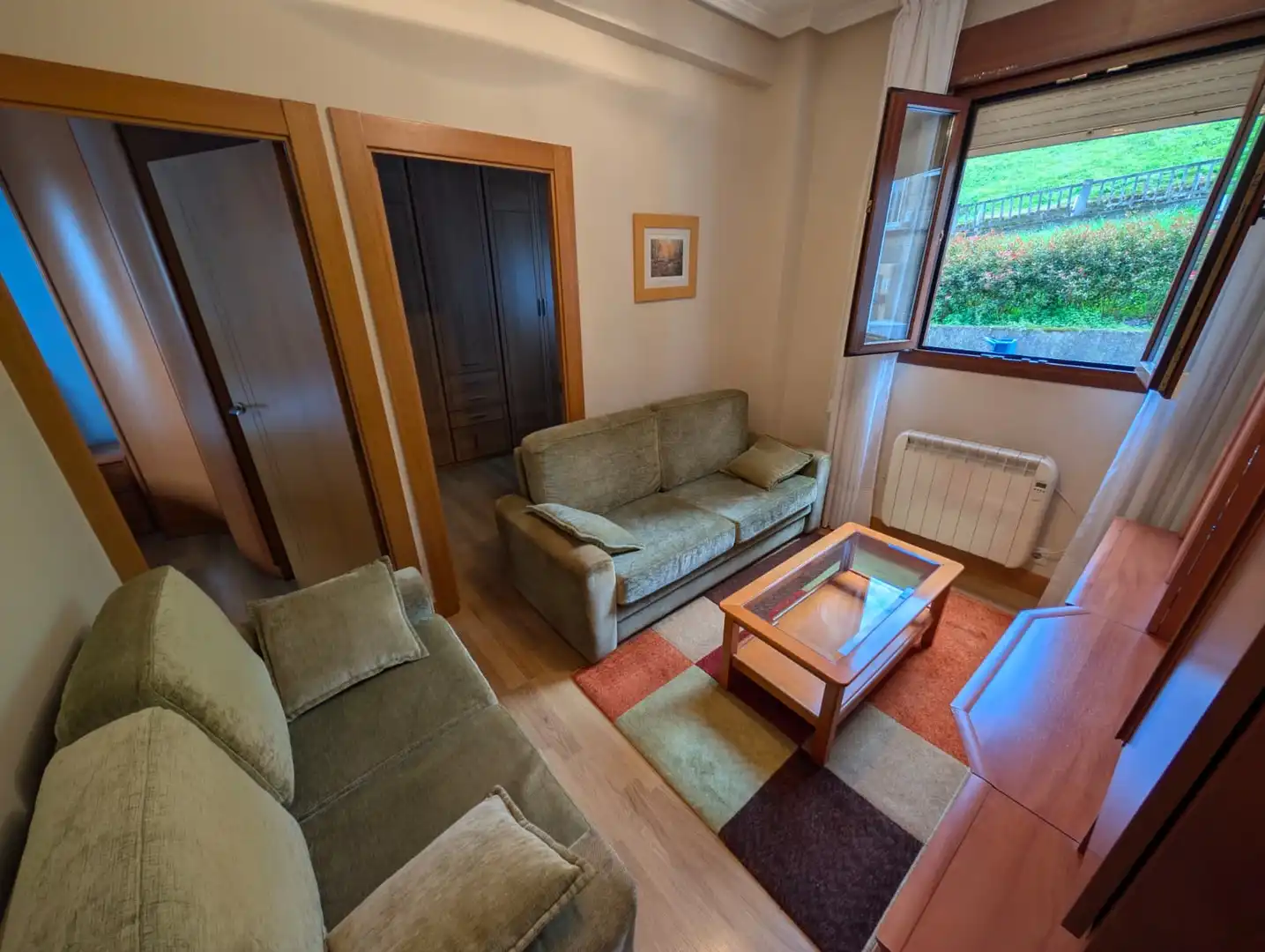 Sala de estar de Piso en venta en Santurtzi  con Calefacción, Amueblado y Horno