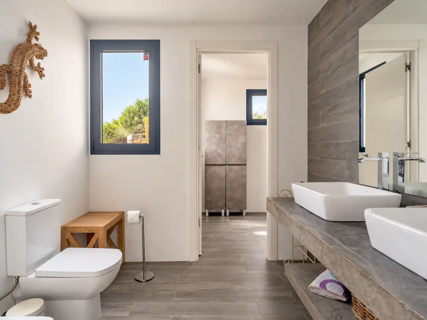 Baño de Casa o chalet en venta en La Oliva con Jardín privado, Terraza y Trastero